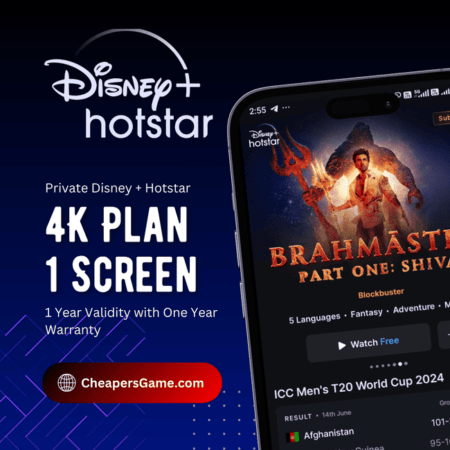 Disney+ Hotstar 4k 1 Screen