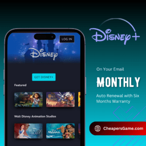 Disney+ Monthly Subscription