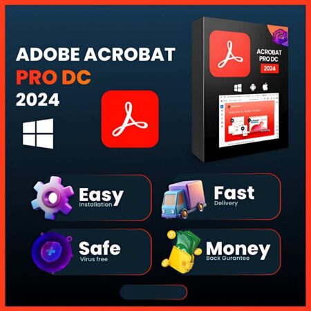 Acrobat Pro 2024 for Windows Lifetime Preactivated