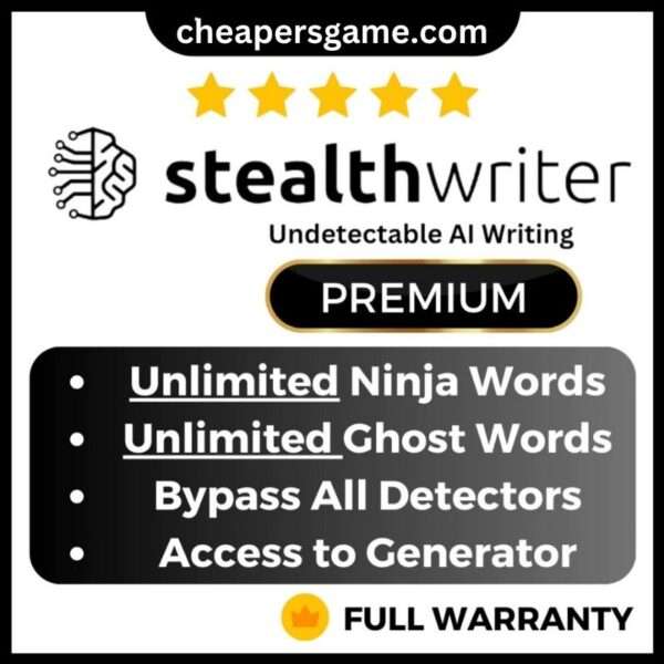 Stealthwriter AI Premium Humanize AI content AI Detection