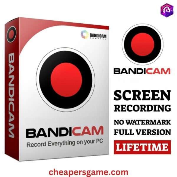 Bandicam Preactivated Lifetime Windows