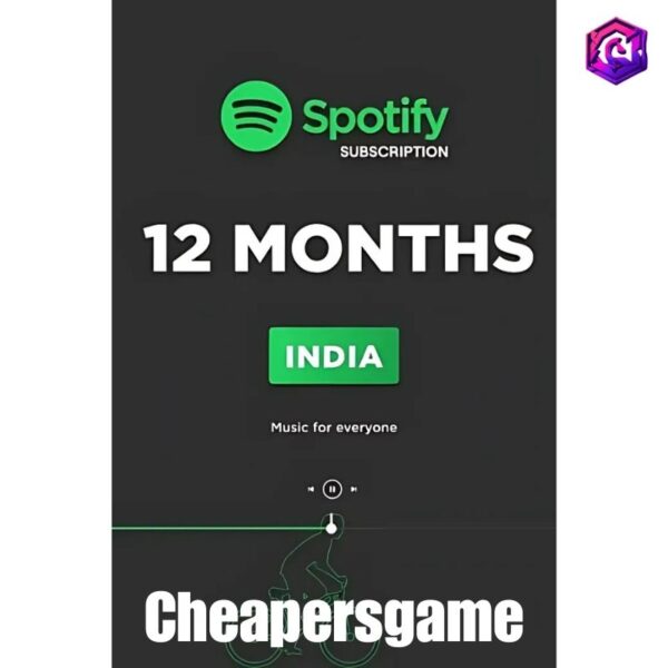 Spotify Premium 12 Months Subscription (India) - Digital Key