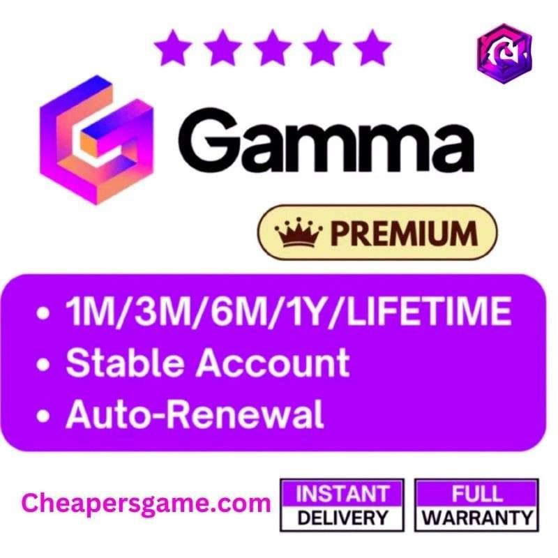 Gamma Ai Pro Unlimited Upto 12 Months