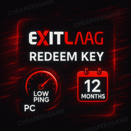 ExitLag Redeem Key Upto 12 Months Ultimate Gaming Booster