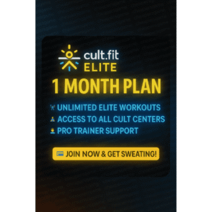 Cultfit Elite Plan upto 3 month your mail India