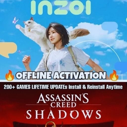 InZoi And Assasin Creed Shadows Combo Offline Activation
