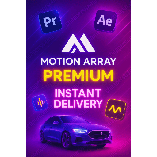 Motion Array Premium Upto 12 Months