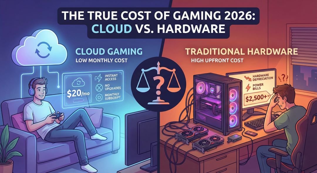 The True Cost of Gaming in 2026: Cloud vs. Hardware
